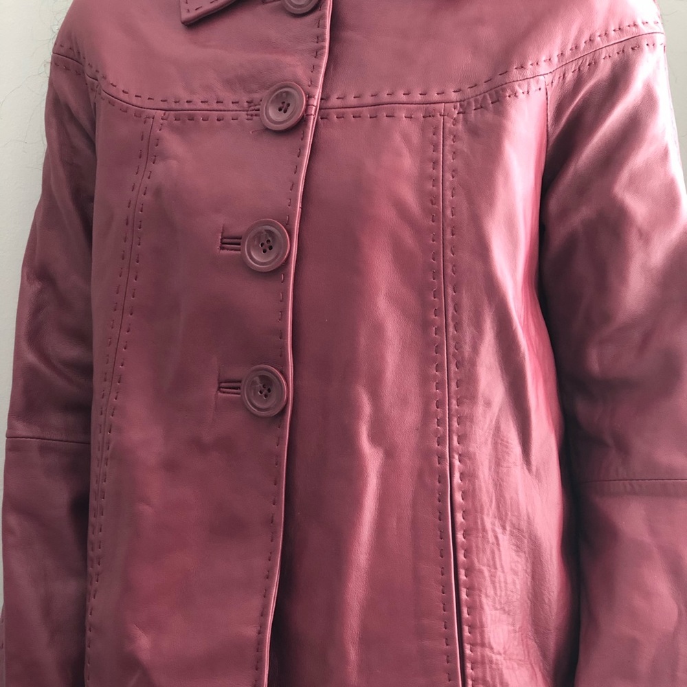 Leather Coat - Picture 2 of 8